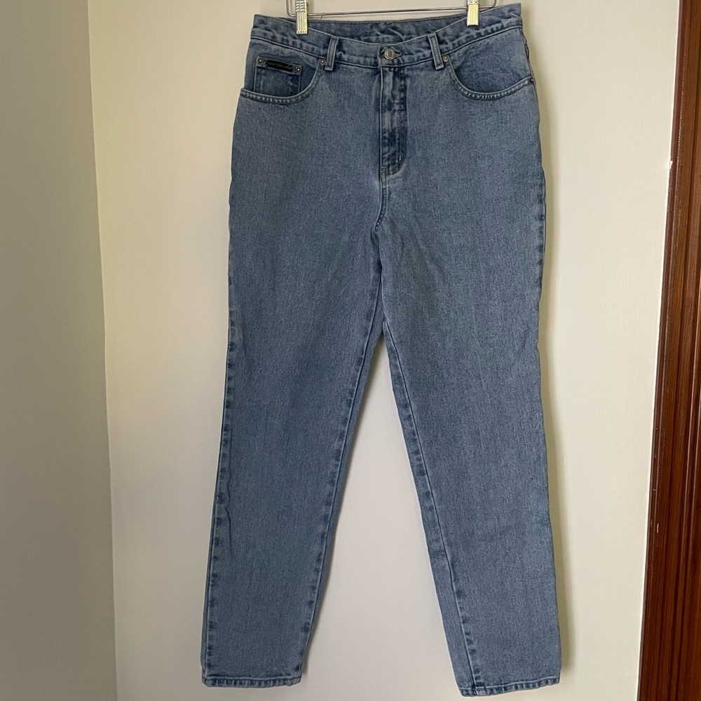 Vintage NY&C Mom Jeans, Light Wash, Size 12